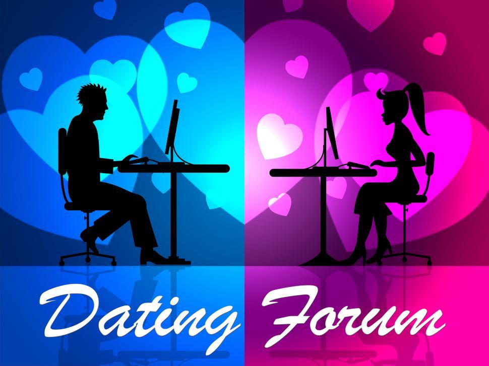 Free Image of Dating Forum Means Social Media And Community 