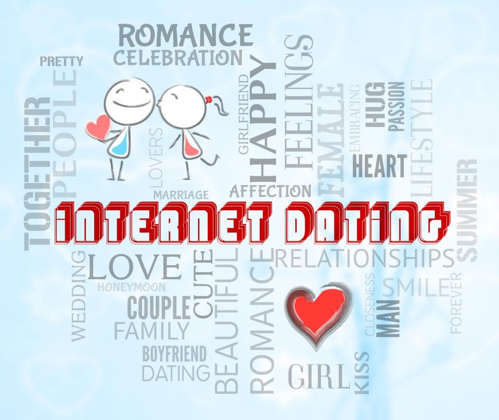Free Image of Internet Dating Represents Find Love And A Relationship 