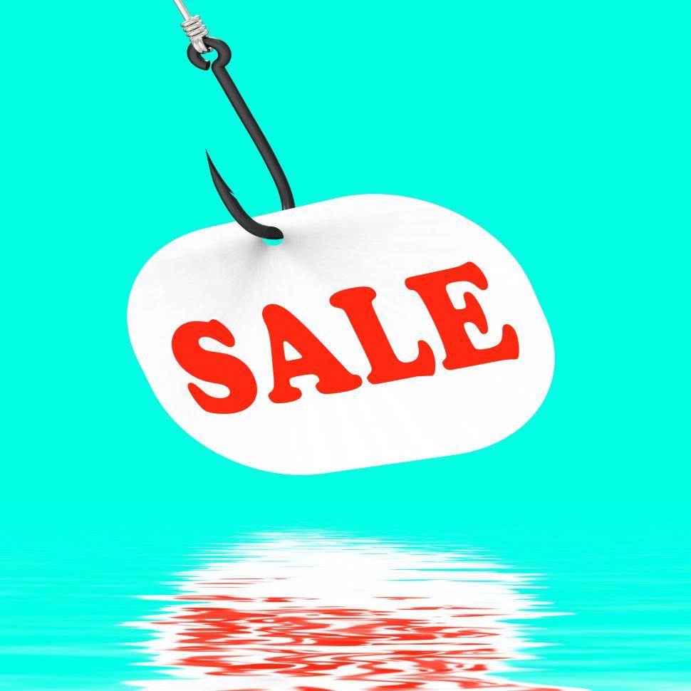 Free Image of Sale On Hook Displays Special Discounts And Promotions 