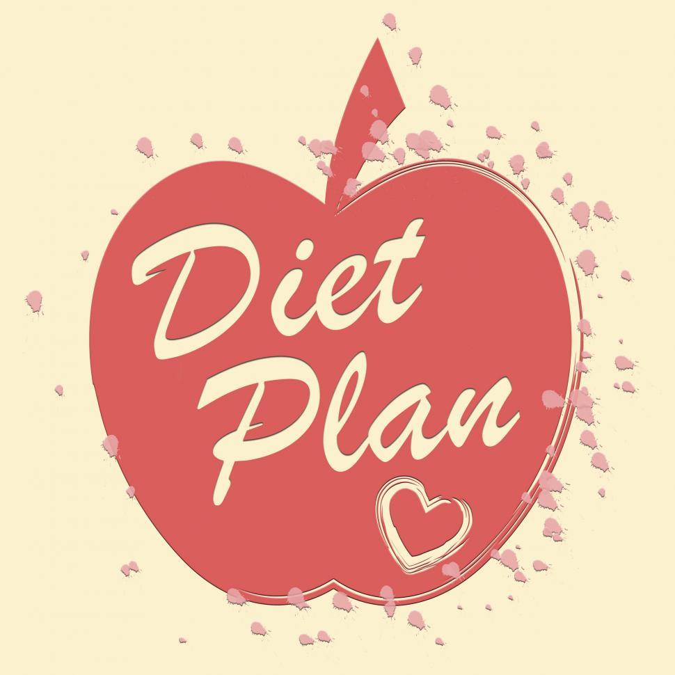 Free Image of Diet Plan Represents Lose Weight And Agenda 
