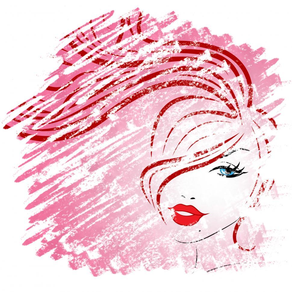 Free Image of Beauty Woman Showing Facial Care And Attractive 