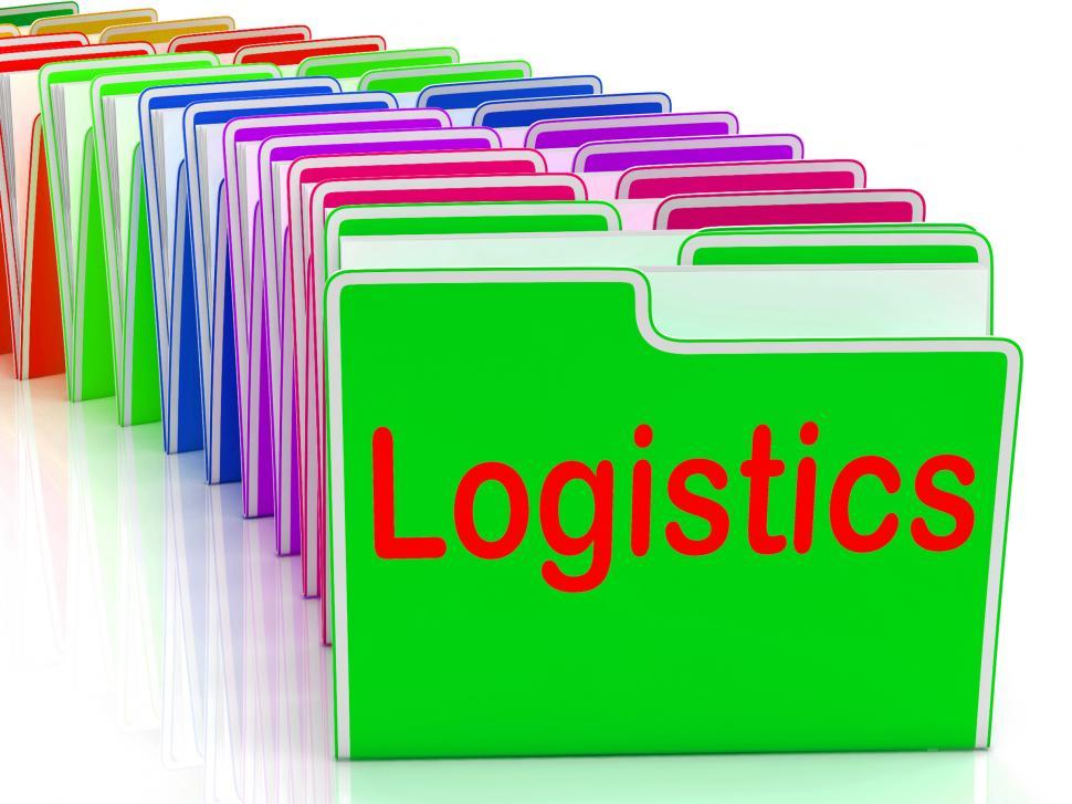 Free Image of Logistics Folders Mean Planning Organization And Coordination 