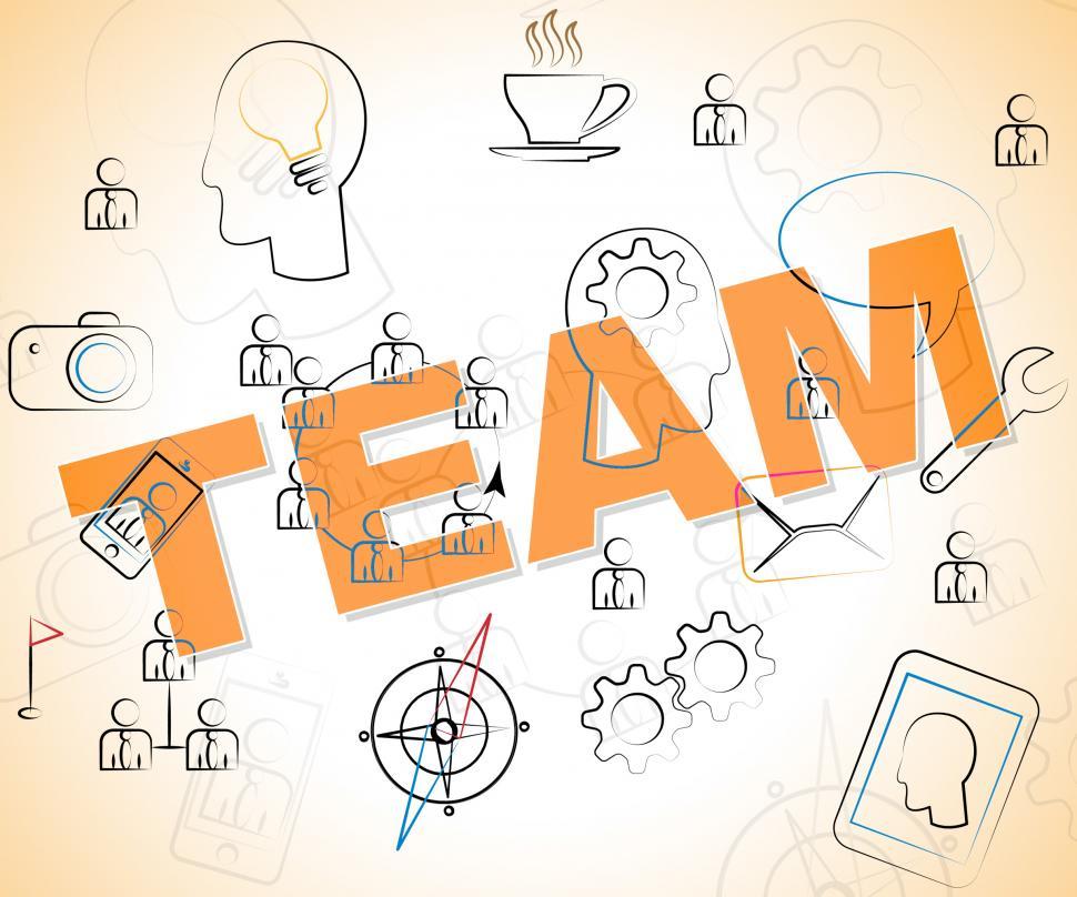 Free Image of Business Team Shows Community Combined And Commerce 