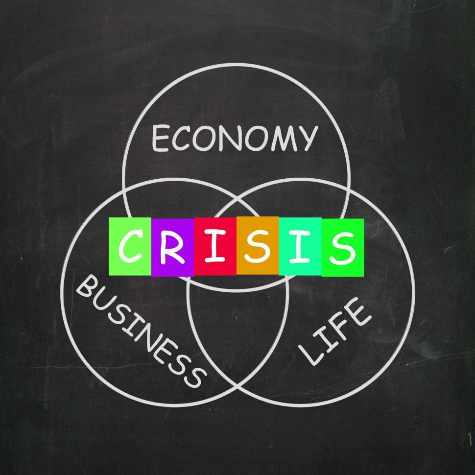 Free Image of Business Life Crisis Means Failing Economy or Depression 