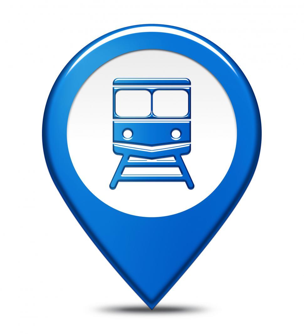 Free Image of Railway Station Location Shows Locations Locomotive And Travel 