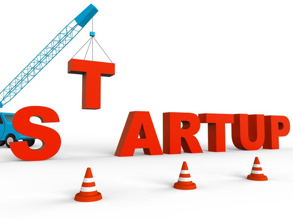Free Image of Startup Business Indicates Self Employed 3d Rendering 