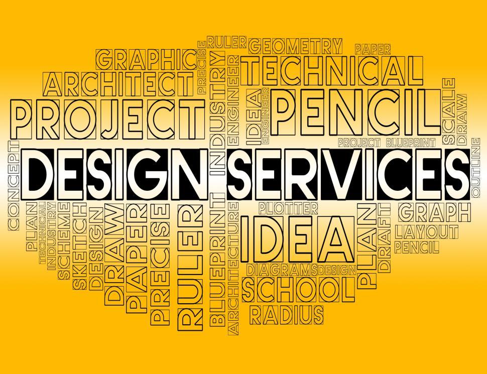 Free Image of Design Services Shows Graphic Creation And Developing 