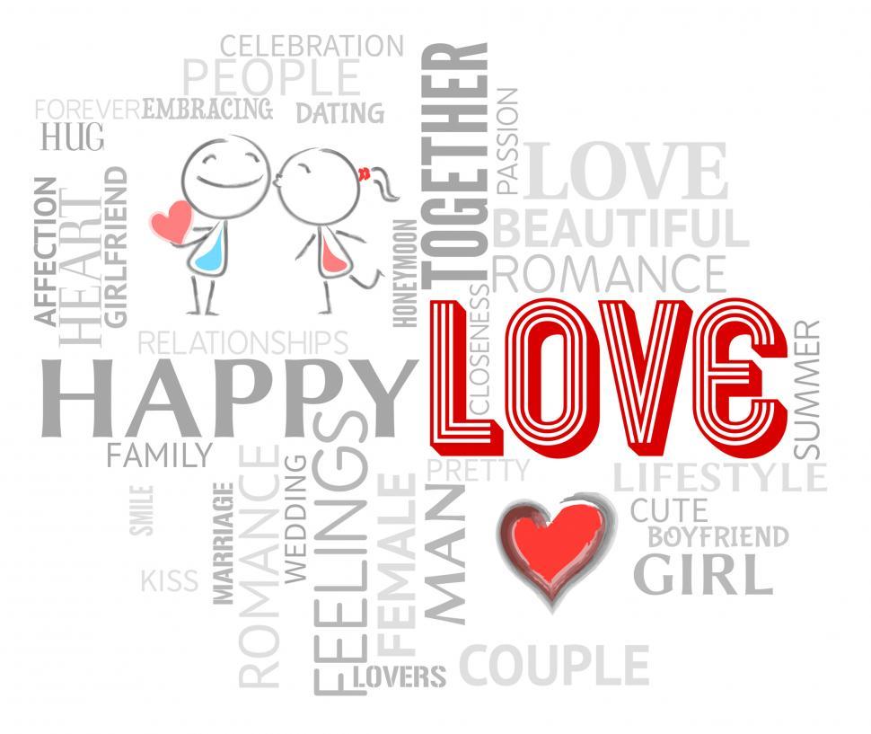 Free Image of Love Words Represent Adoration Compassion And Dating 