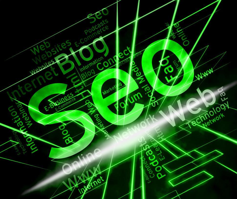 Free Image of Seo Word Means Website Indexing And Search 