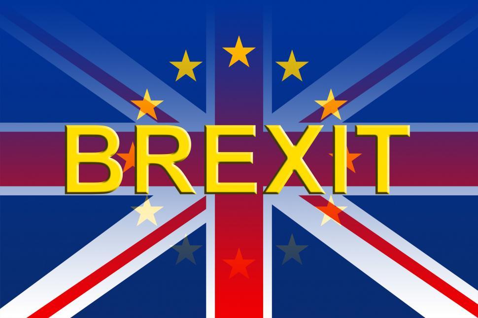 Free Image of Brexit Flags Represents Britain Remain Voting And British 