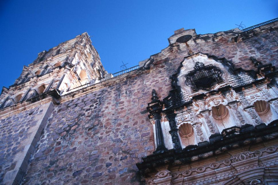 Free Image of Church in Alamos, Mexico 