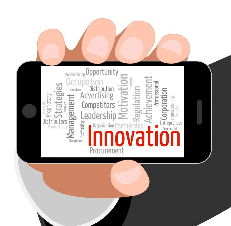 Free Image of Innovation Word Indicates New Idea And Improve 
