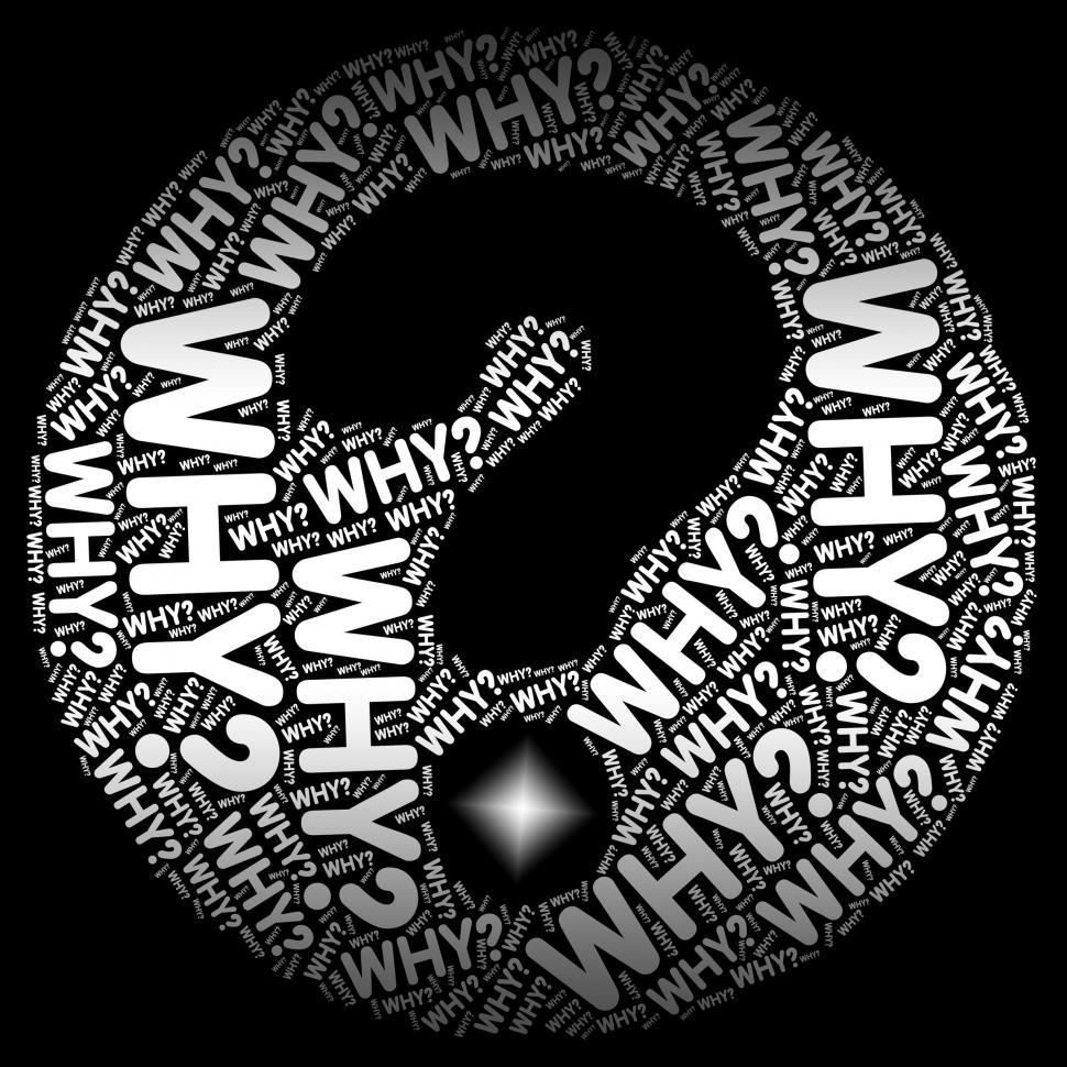 Free Image of Why Question Mark Represents Confusion Questions And Aim 