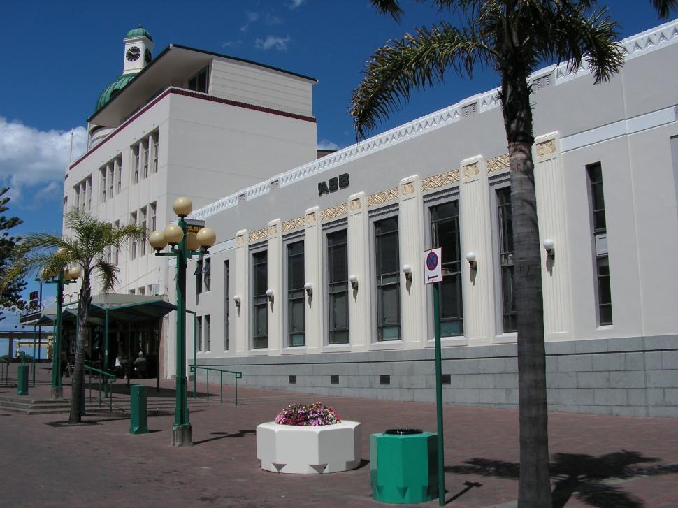 Free Image of ASB Bank Napier New Zealand 