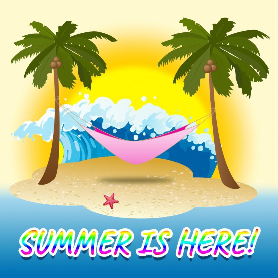 Free Image of Summer Is Here Means Just Now And Beaches 