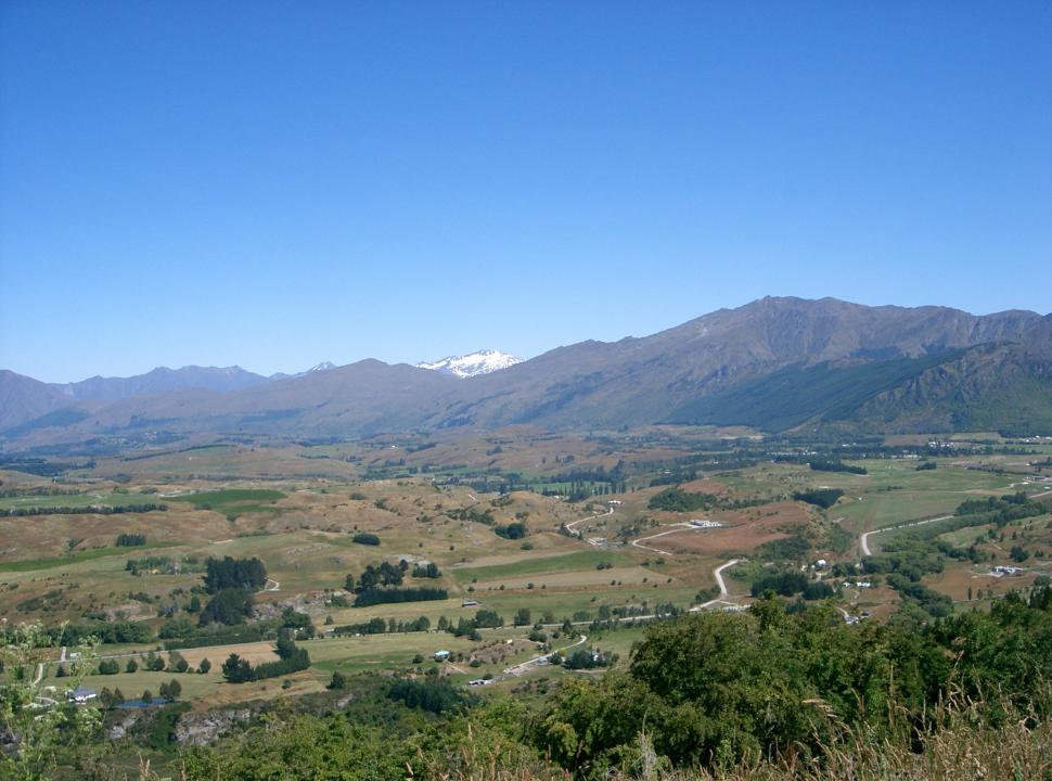 Free Image of View from Crown Range Road New Zealand 