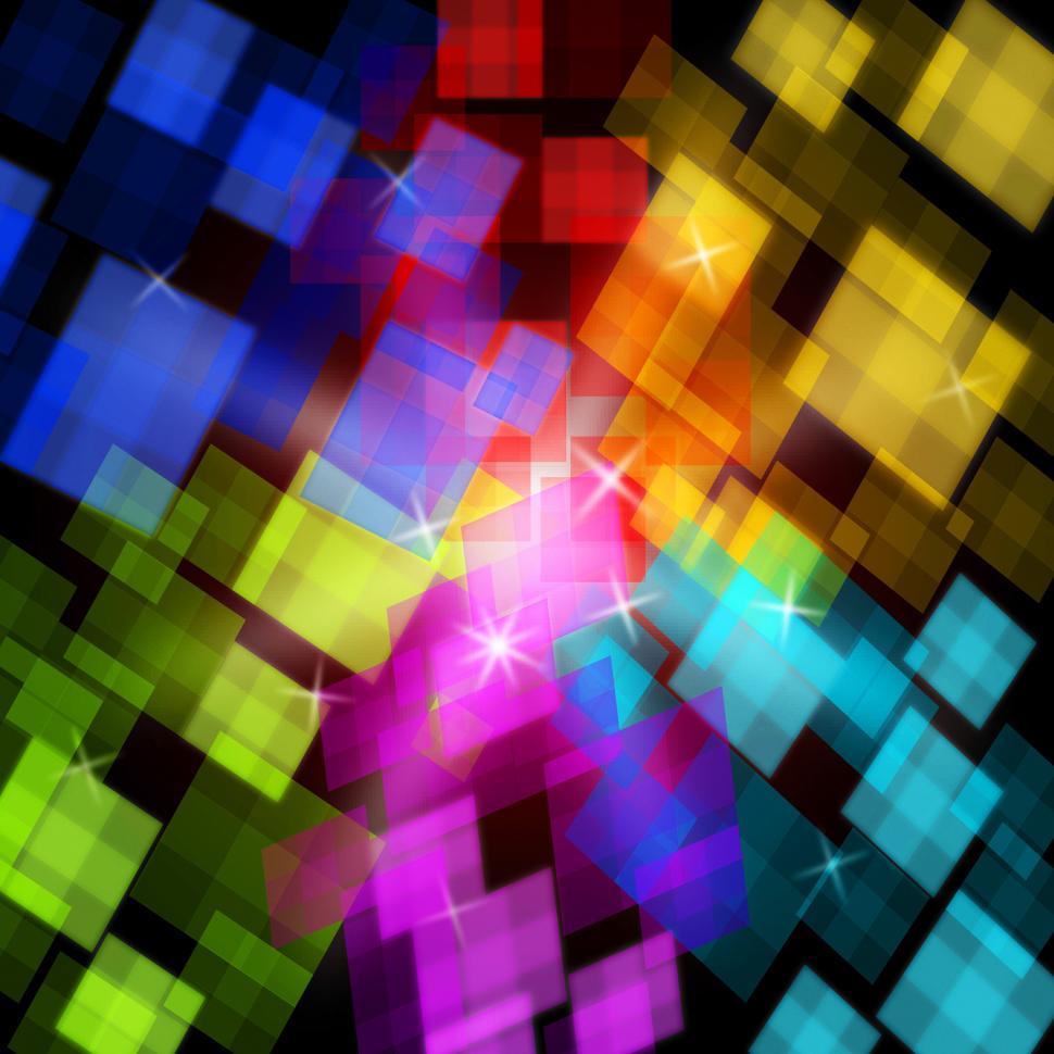 Free Image of Colourful Cubes Background Shows Digital Art Or Design 