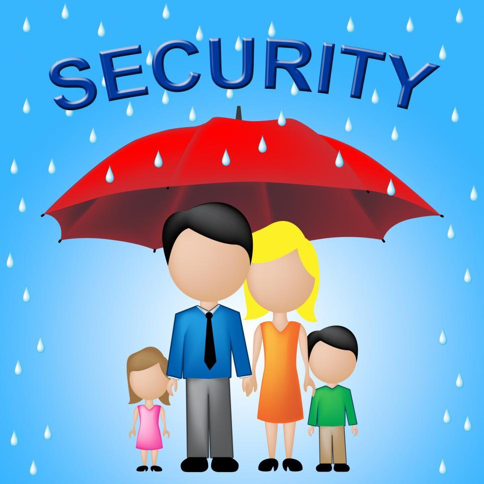 Free Image of Family Security Indicates Parents Protecting Their Children 