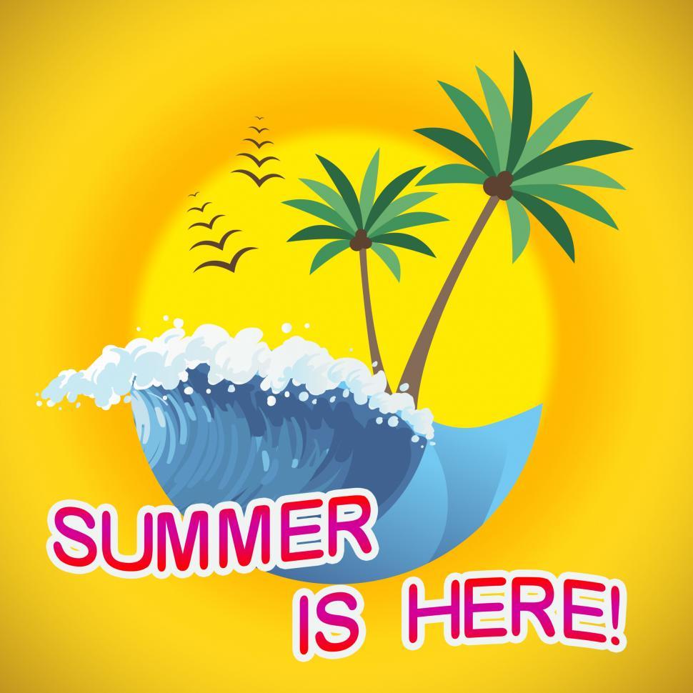 Free Image of Summer Is Here Represents Right Now And Break 