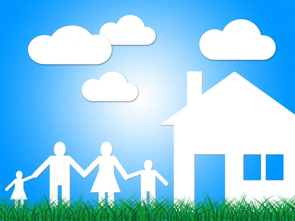 Free Image of Family House In Field Means Summer Time Living 