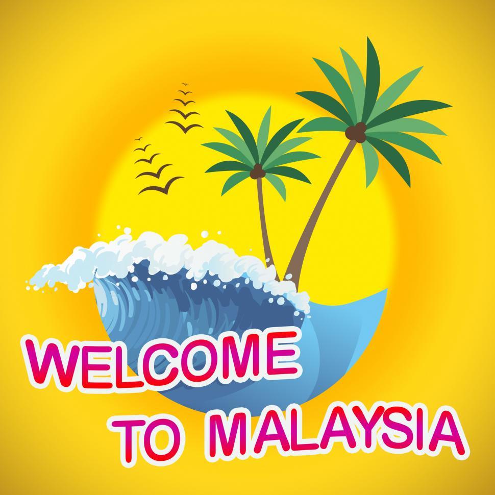 Free Image of Welcome To Malaysia Getaway Summer Tropical Vacation 