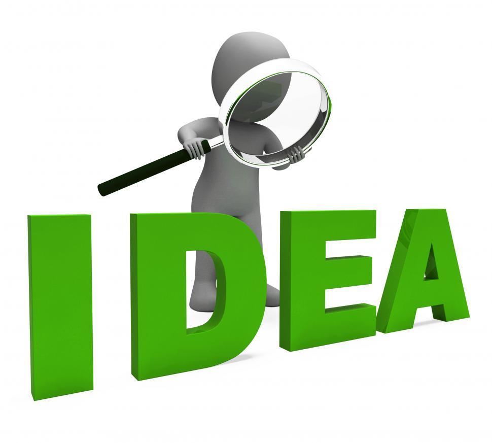 Free Image of Ideas Character Shows Concepts Idea And Innovation 