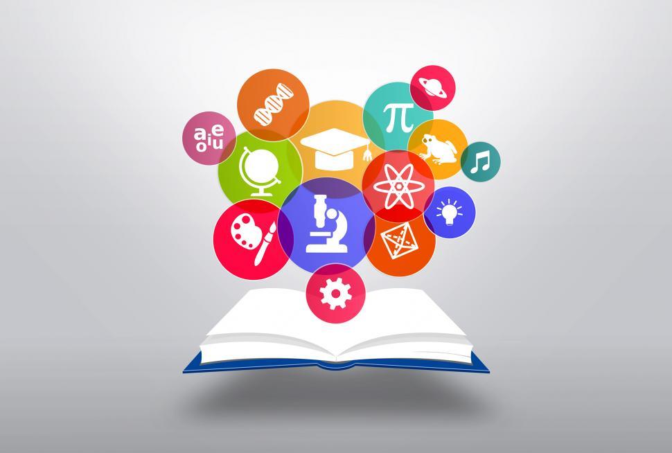 Free Image of Open Book of Knowledge - Learning and Education Idea 