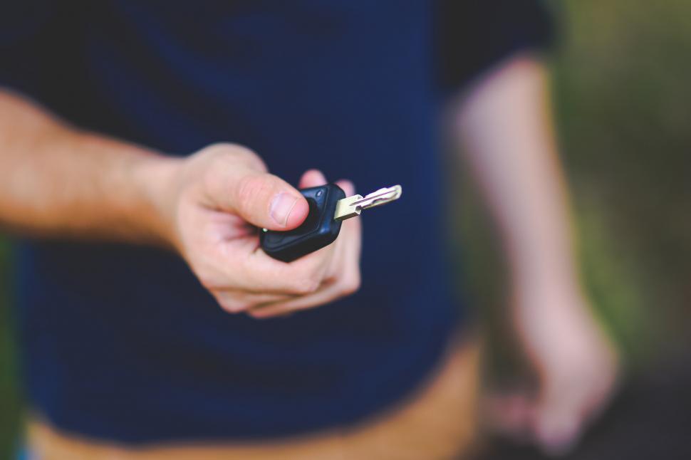 Free Image of Person Holding Cell Phone in Hand 