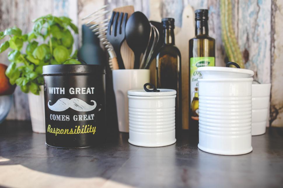 Free Image of Array of Various Utensils on Table 