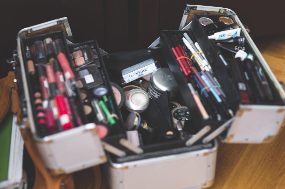 Free Image of Packed Suitcase With Various Items 