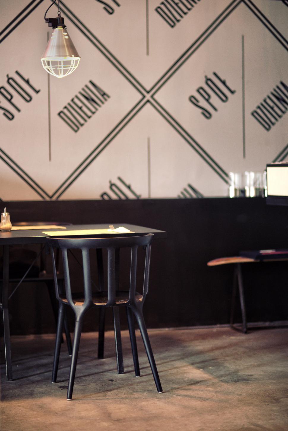 Free Image of Table With Two Chairs and Laptop 