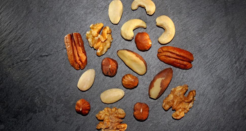 Free Image of Assorted Mixed Nuts for Your Health 