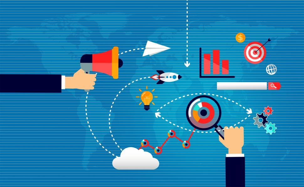 Free Image of Market Research and Marketing Strategy Concept - Illustration 