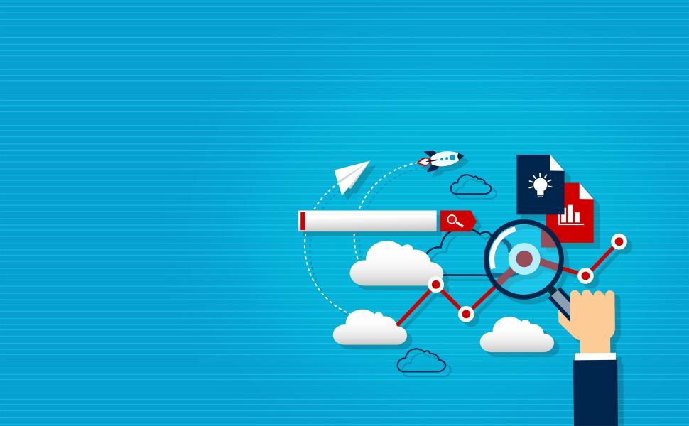 Free Image of Search and Analytics Idea - With Copyspace 
