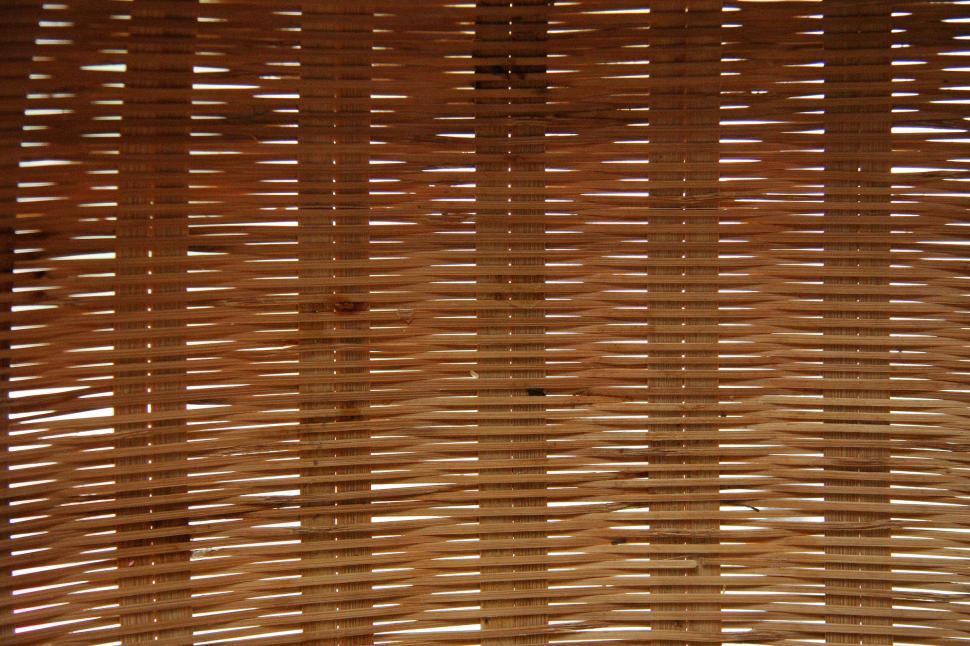Free Image of Woven wicker texture 