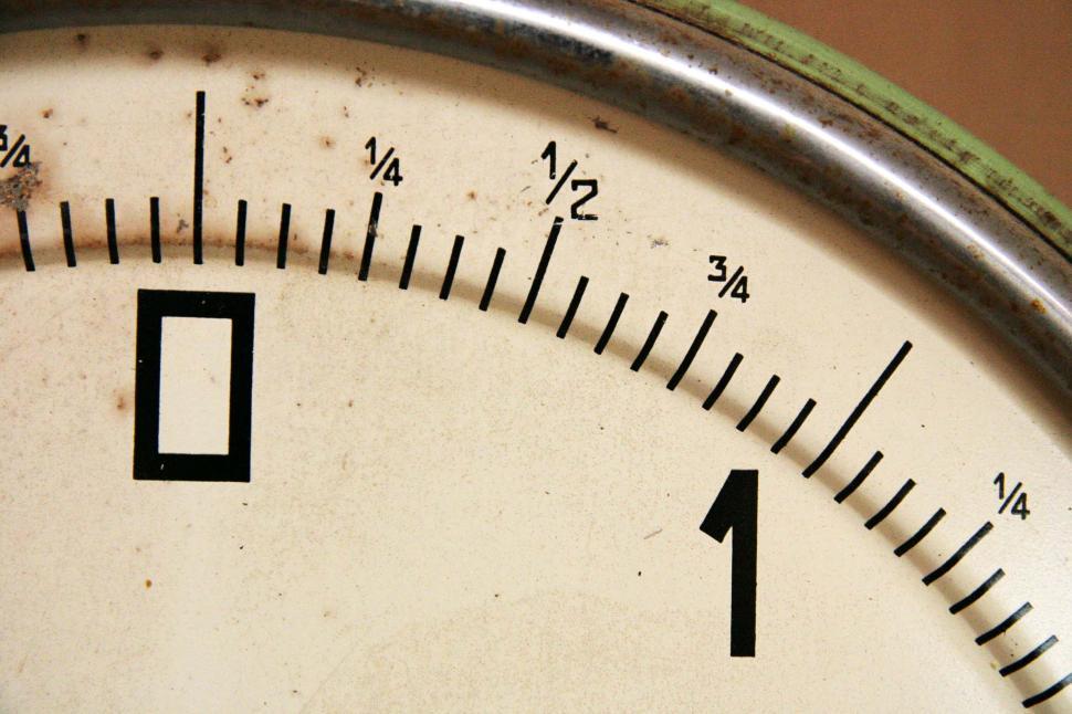 Free Image of Measurements on a scale 