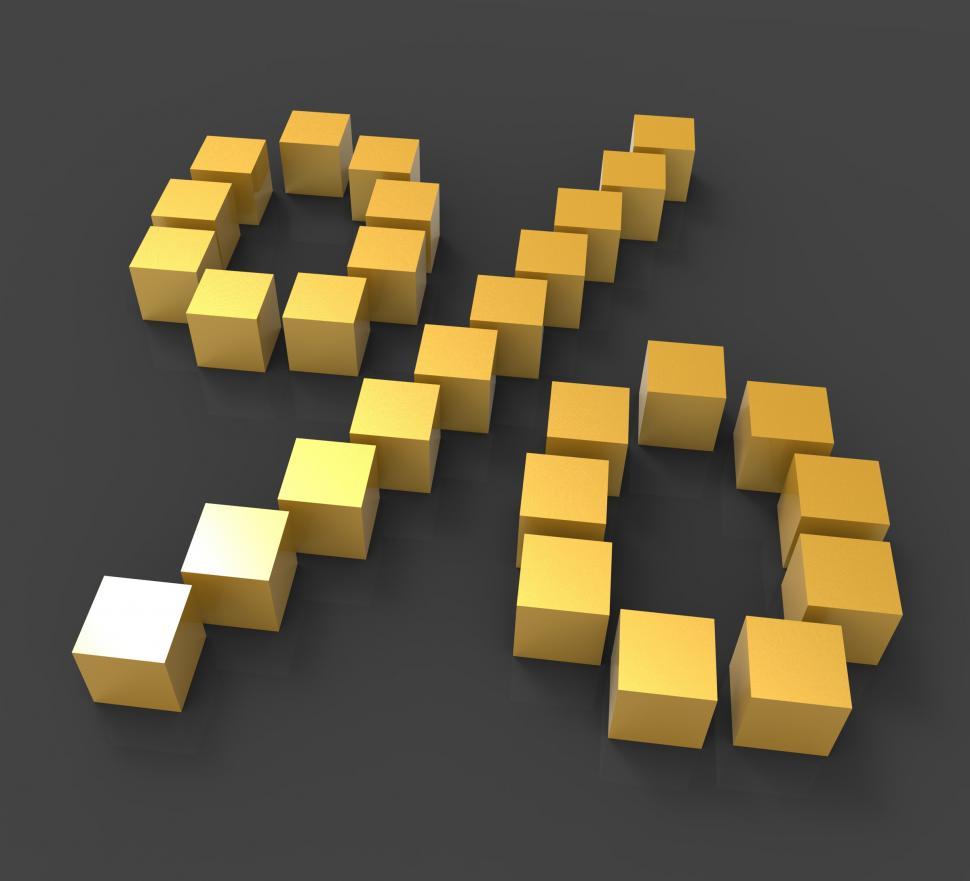 Free Image of Percent Sign Showing Discount Or Investment 