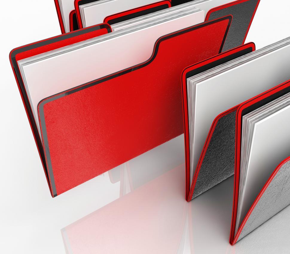 Free Image of Files Means Organising And Paperwork 