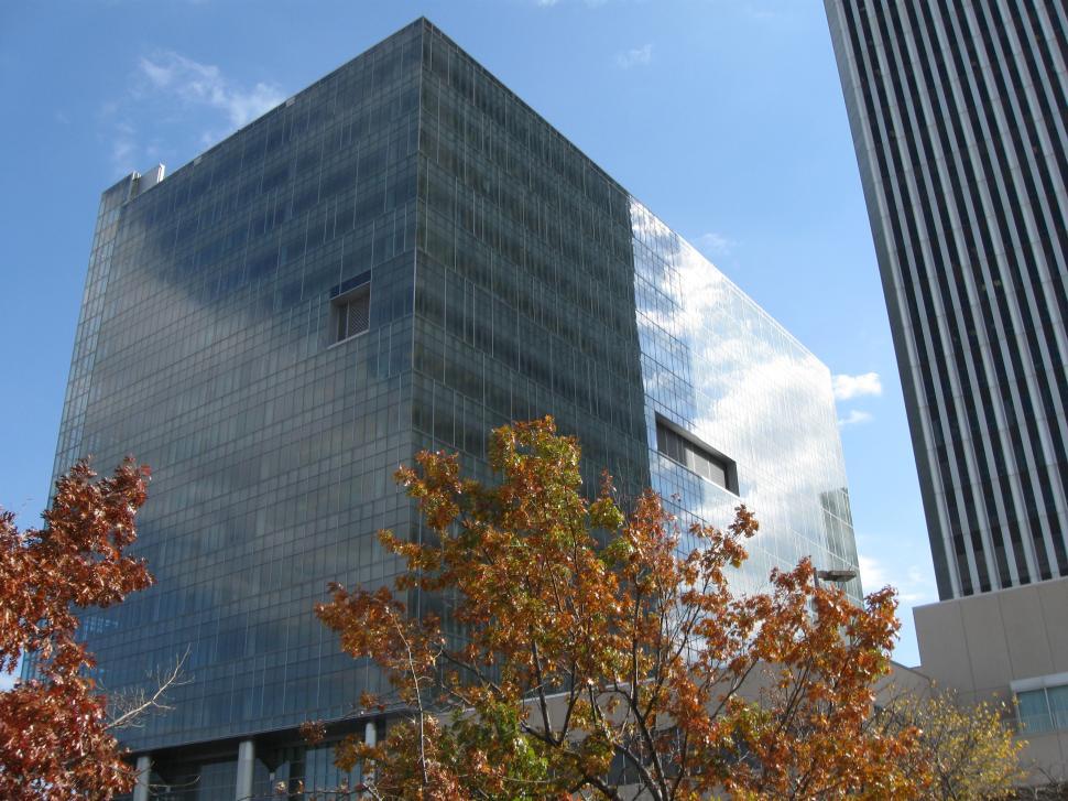 Free Image of Building and Clouds 