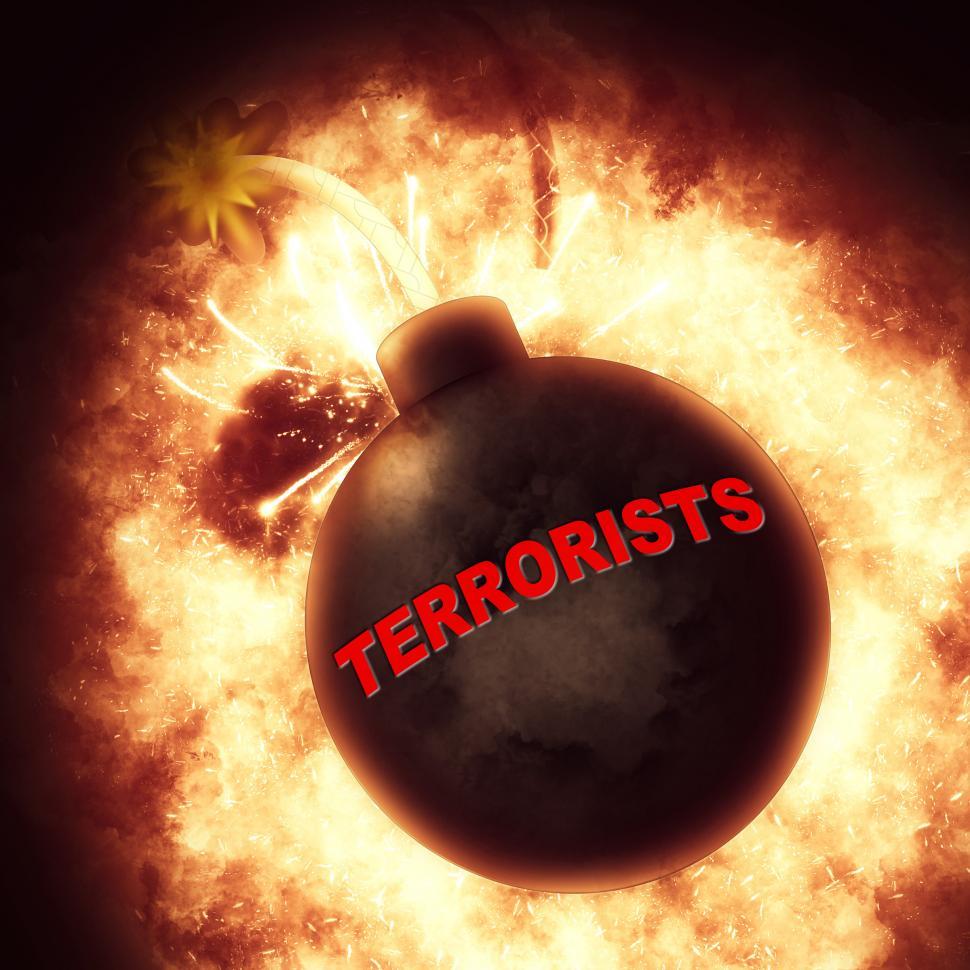Free Image of Terrorists Bomb Represents Freedom Fighters And Explosions 