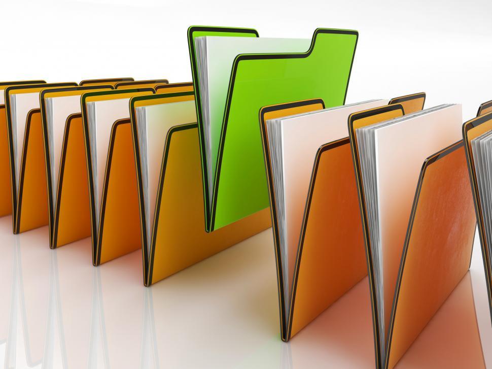 Free Image of Files Meaning Organizing And Paperwork 