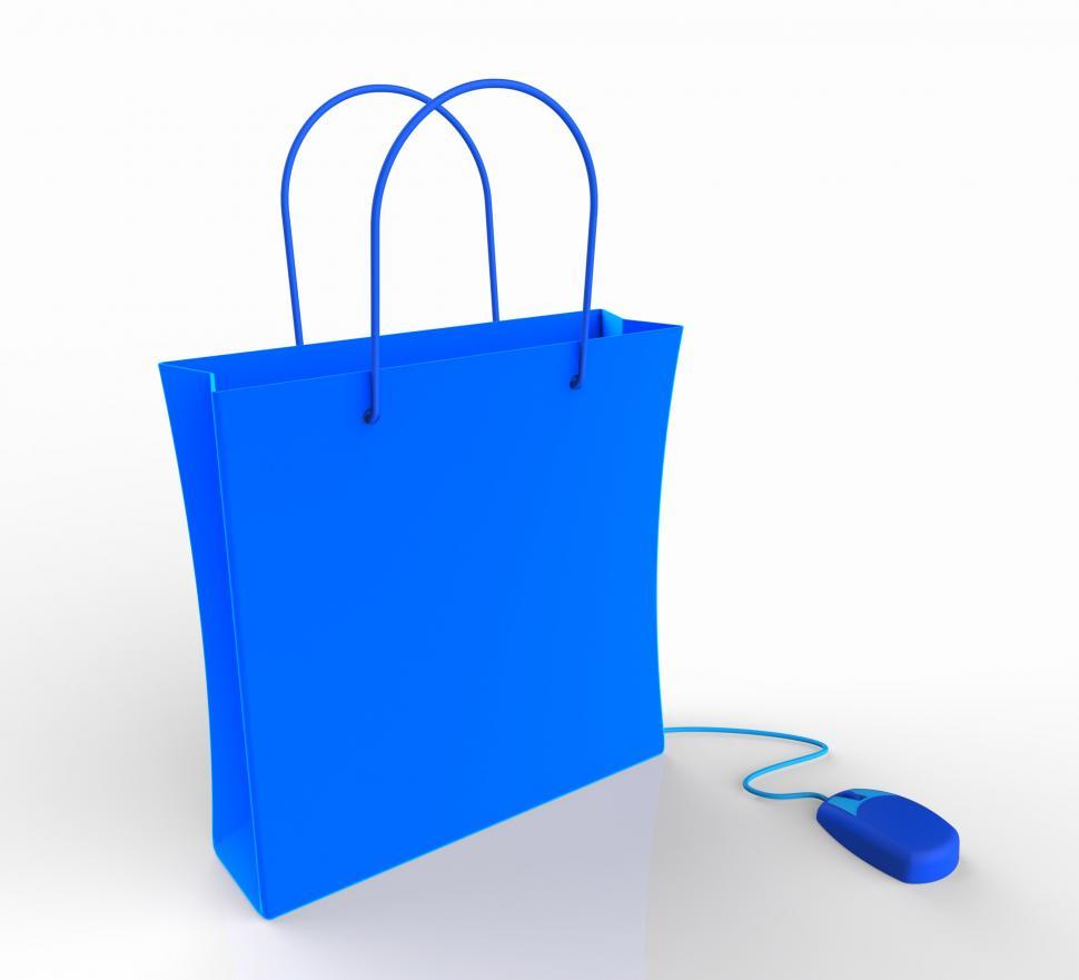 Free Image of Online Buying Shows Internet Purchases 