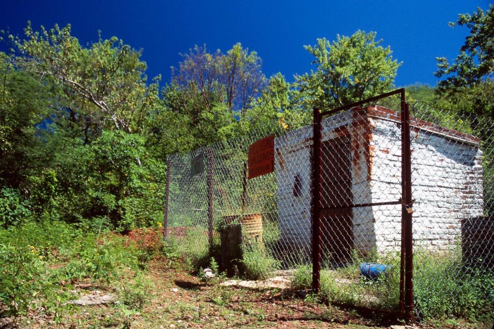 Free Image of Small explosives shed 