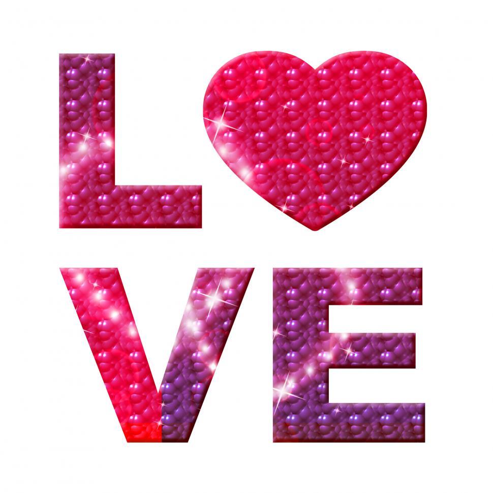Free Image of Love Word Represents Affection Boyfriend And Compassion 