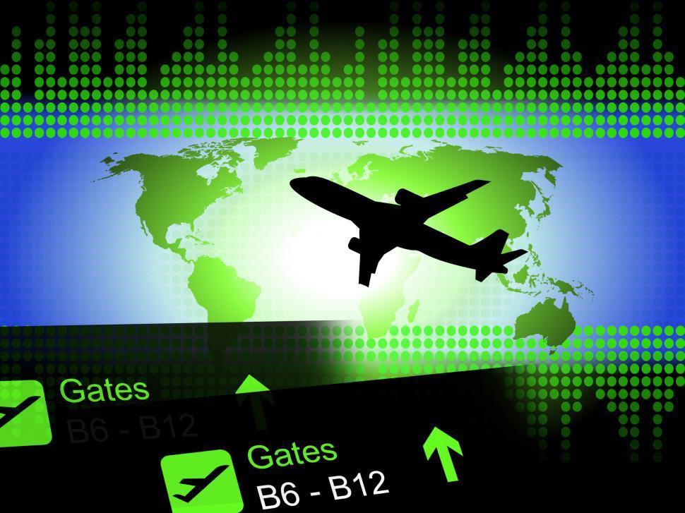 Free Image of World Flight Shows Departure Aviation And Fly 