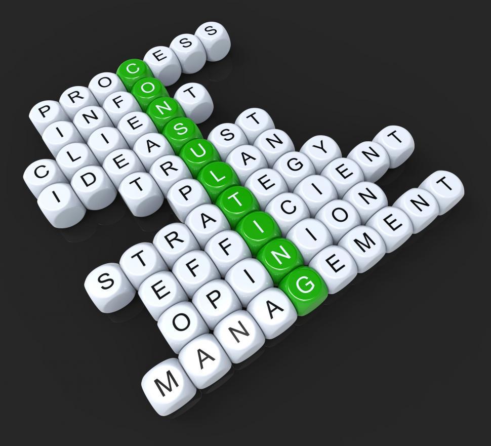 Free Image of Consulting Dice Shows Consult Consultant Consultants And Consult 