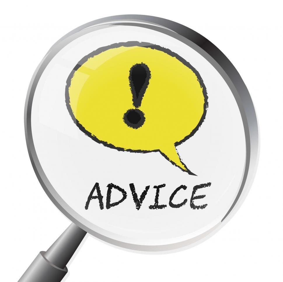 Free Image of Advice Magnifier To Search For Help 3d Illustration 