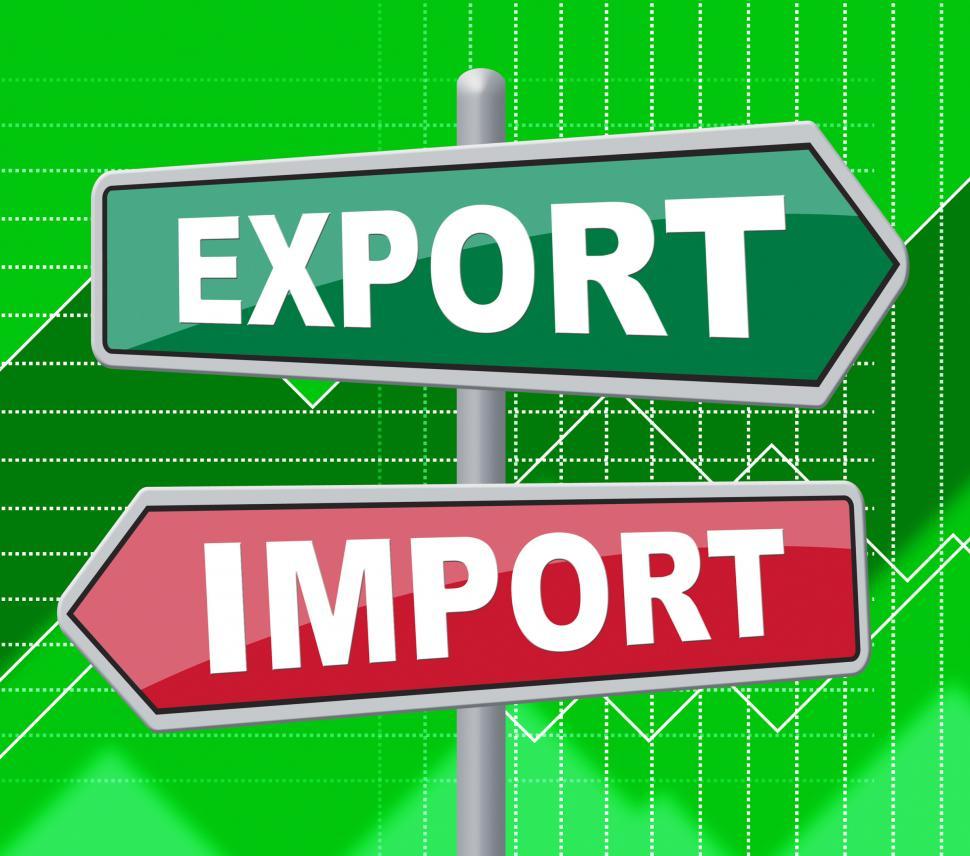 Free Image of Export Import Means Sell Abroad And Board 