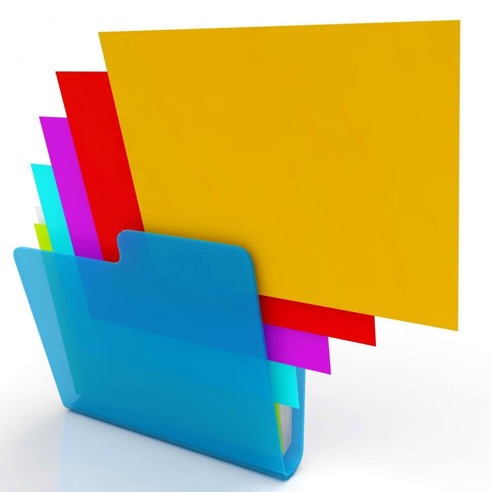 Free Image of Files Shows Organizing And Paperwork 