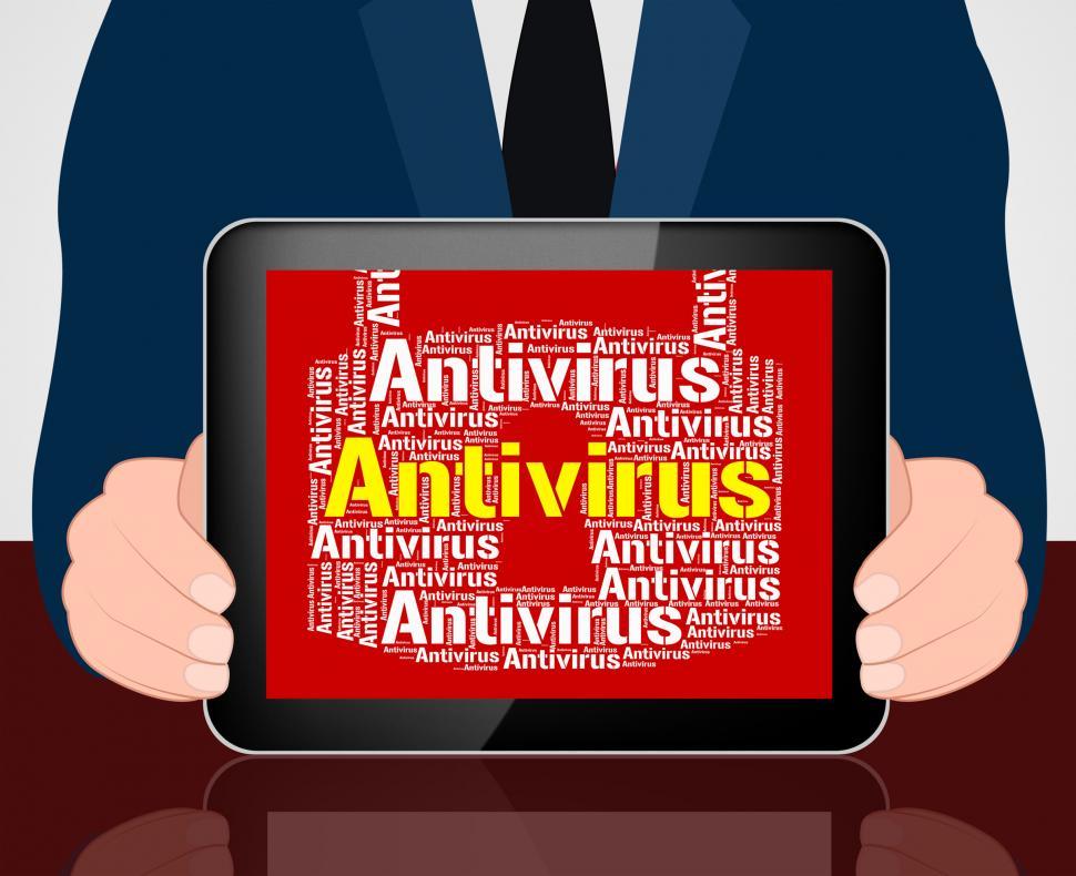Free Image of Antivirus Lock Means Malicious Software And Infected 